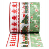 Colorations - washi tape kerst 3 rollen, 5mtr. - afbeelding 3