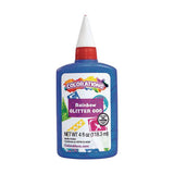 Colorations regenboog glitter lijm - 118ml - afbeelding 2