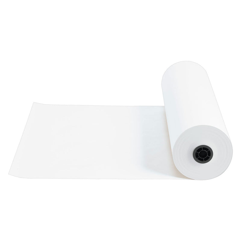Colorations - rol papier wit, 305m