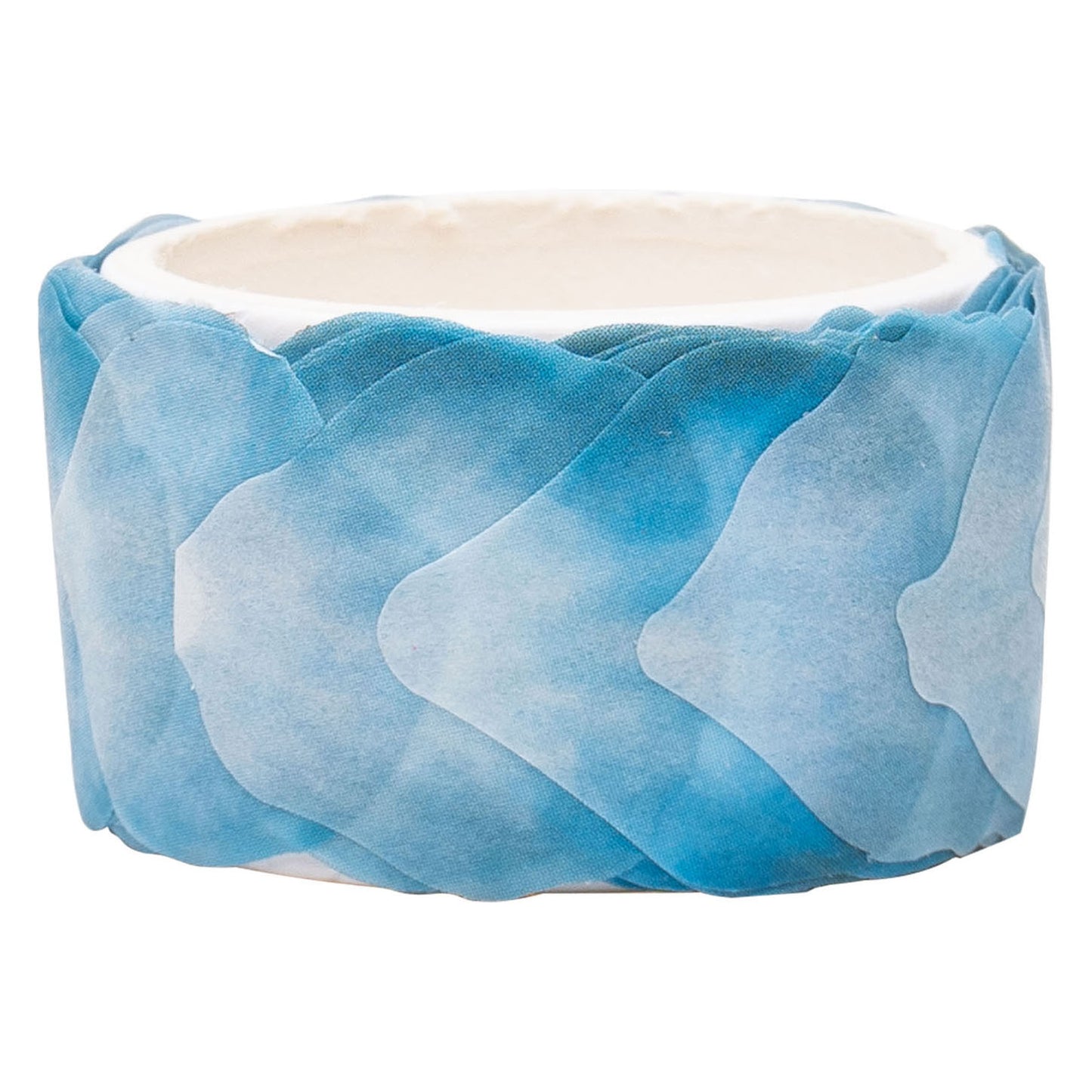 Colorations - washi stickers - blauwe bloemblaadjes, 80st.