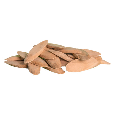 Colorations - ovale houtschijfjes, 250 gram