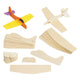 Colorations - houten modelvliegtuigen maken, set van 12