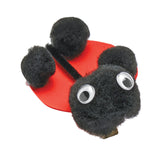 Colorations - pom poms zwart, 100st. - afbeelding 4