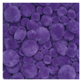Colorations - pom poms paars, 100st. - afbeelding 3