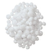 Colorations - pom poms wit, 100st.