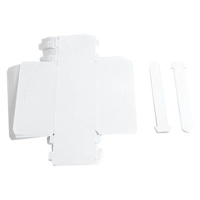 Colorations - opvouwbare papieren manden, set van 20