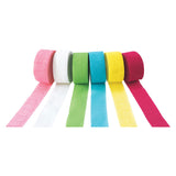 Colorations - crepepapier slingers set 2 , set van 6 - afbeelding 1