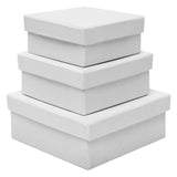 Colorations - papier-mache dozen vierkant, 3st. - afbeelding 1