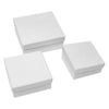 Colorations - papier-mache dozen vierkant, 3st.