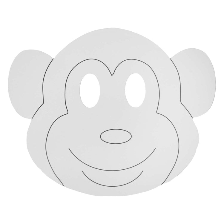 Colorations - papieren dierenmaskers, 16st.