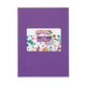 Colorations - foam vellen paars, 10st.