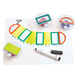 Colorations - easy grip stempels geometrisch, 14st. - afbeelding 3
