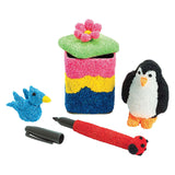Colorations - gekleurde foam klei, 12st. - afbeelding 3