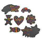 Colorations - krasfiguren vormen, 98dlg. - afbeelding 1