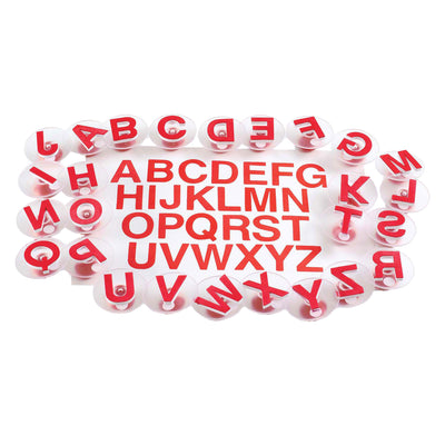 Colorations - easy grip hoofdletters stempels, 26st.