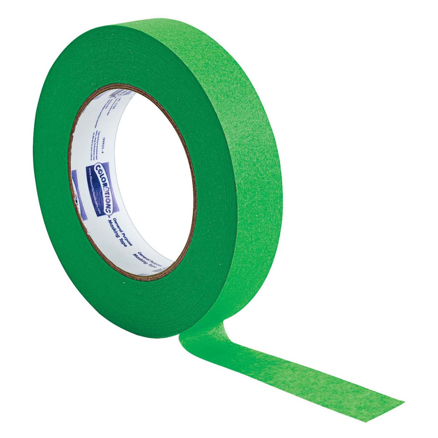 Colorations - afplaktape 2,5 cm - lichtgroen
