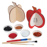 Colorations - bouw je eigen 3d houten pompoen, 6dlg. - afbeelding 4