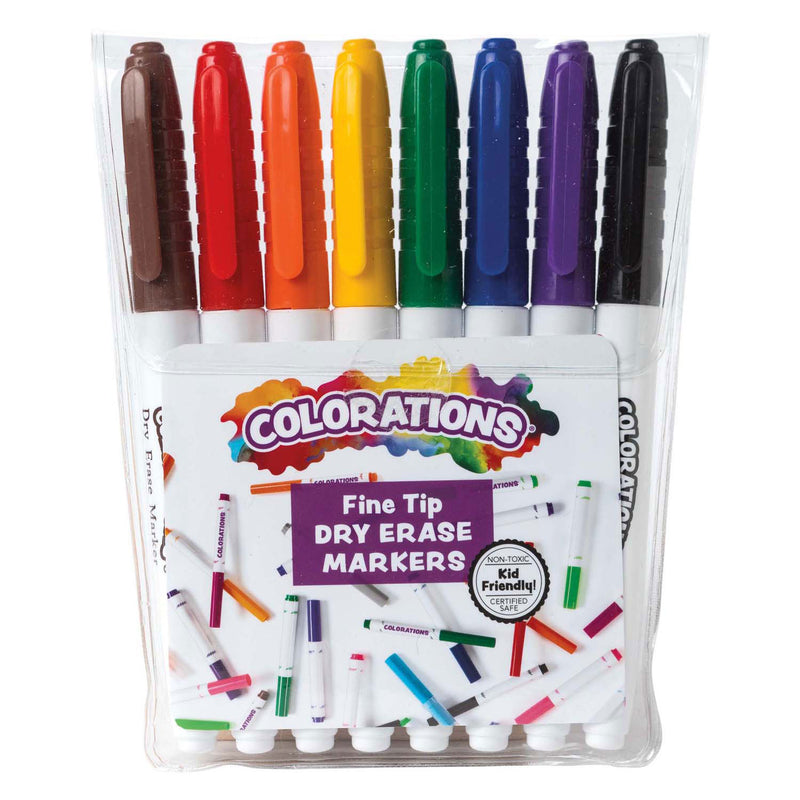 Colorations - whiteboardstiften - 8 kleuren