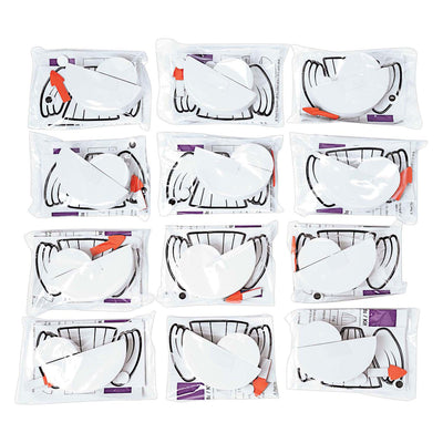 Colorations - vogel knutselset, 12dlg.