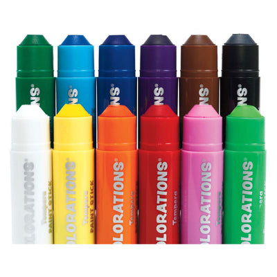Colorations - verfsticks - 12 kleuren