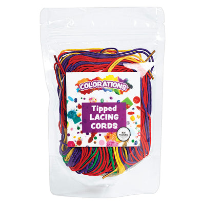Colorations - gekleurde rijgkoorden - 72st.