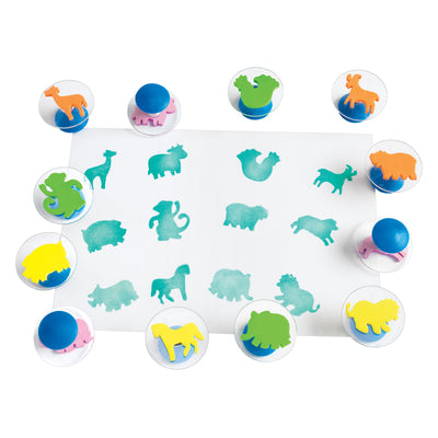 Colorations - dierenstempels - 12st.
