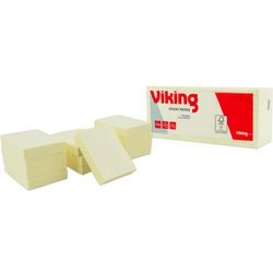 Zelfklevende notes office depot geel 12 stuks