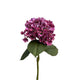 Roberts collection kunstbloem hydrangea real touch 75cm paars