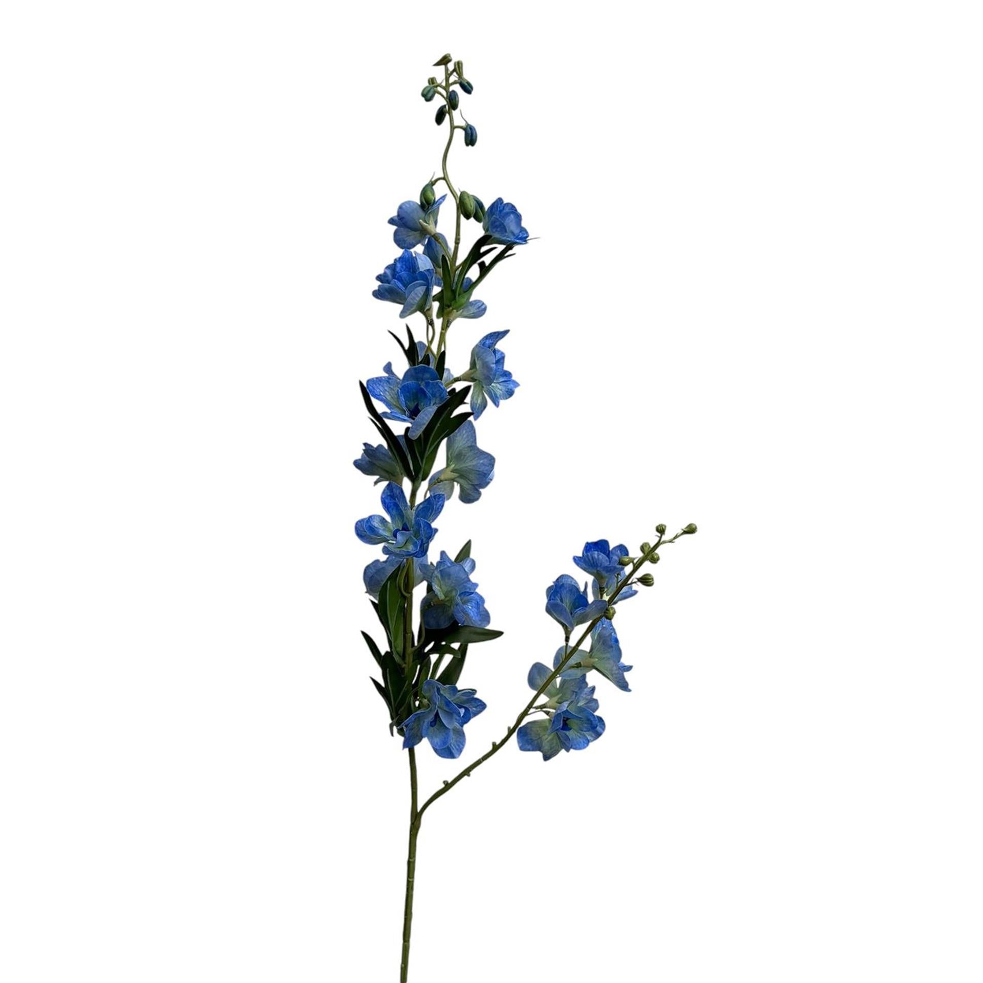 Roberts collection kunstbloem delphinium real touch 105cm mauve