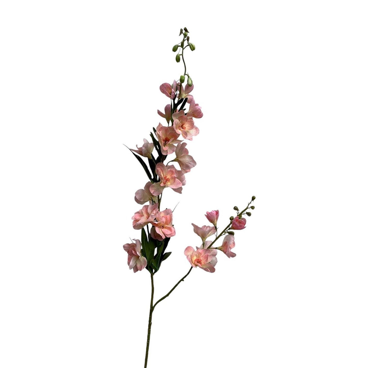 Roberts collection kunstbloem delphinium real touch 105cm zalm