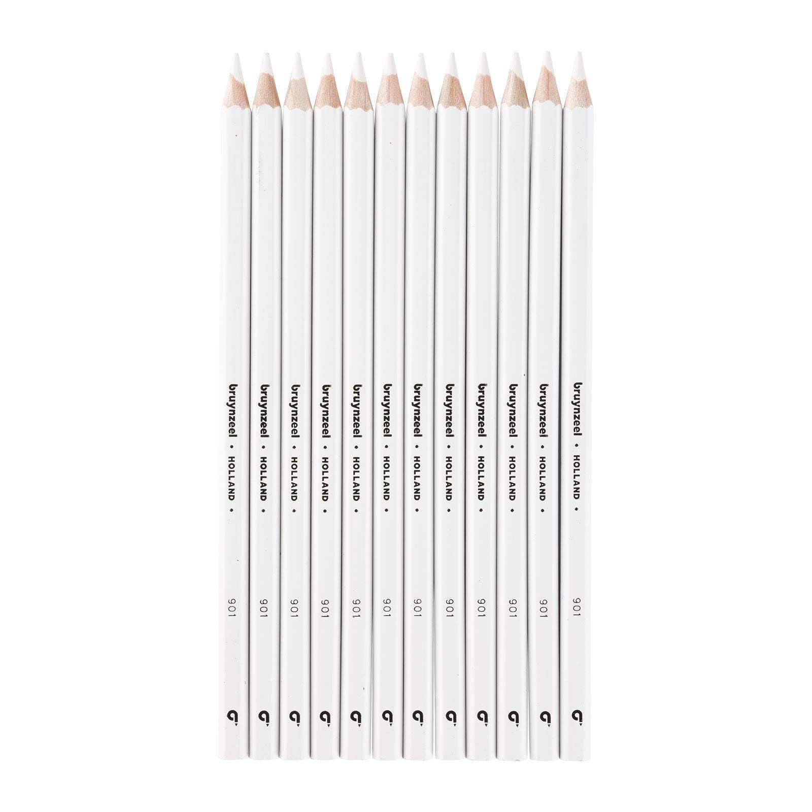 Bruynzeel • super kleurpotloden wit 12pcs
