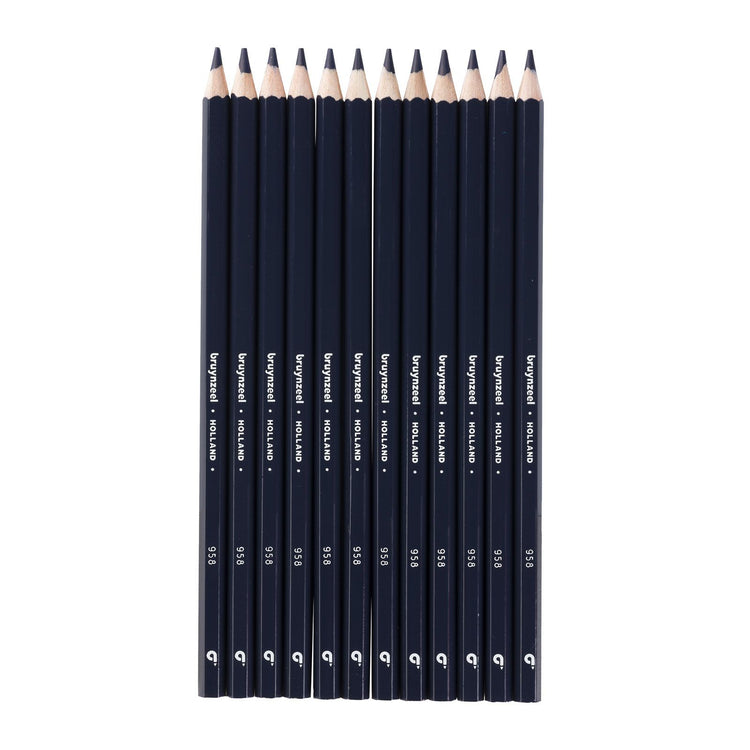 Bruynzeel • super kleurpotloden pruisisch blauw 12pcs