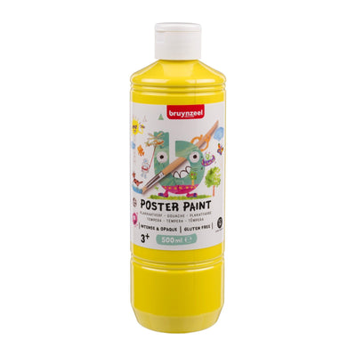 Bruynzeel • gouache poster paint 500ml primairgeel