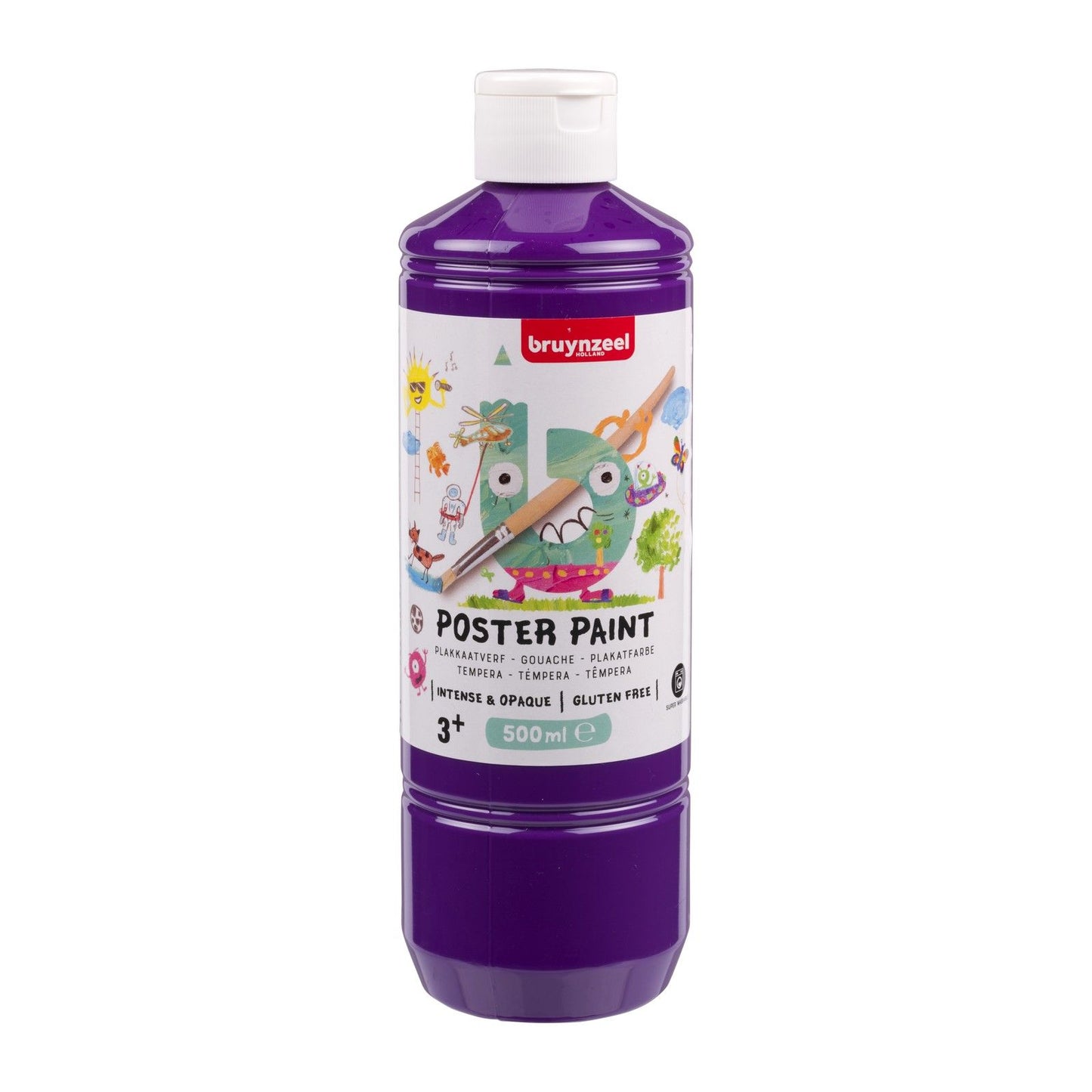Bruynzeel plakkaatverf 500ml paars