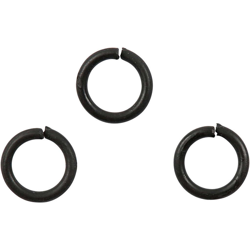 Creativ company https: www.cchobby.nl ringen-afm-7-mm-dikte-1-mm-zwart-50-stuk-1-doos
