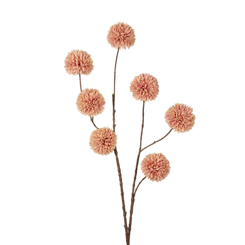 Roberts collection kunstbloem pompom 98cm autumn champagne