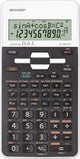 Sharp rekenmachine - el531thwh - zwart wit - 12 digit - 1x lr44 batterij - sh-el531thwh