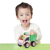 Wonderworld Houten Mini Vuilniswagen - afbeelding 3