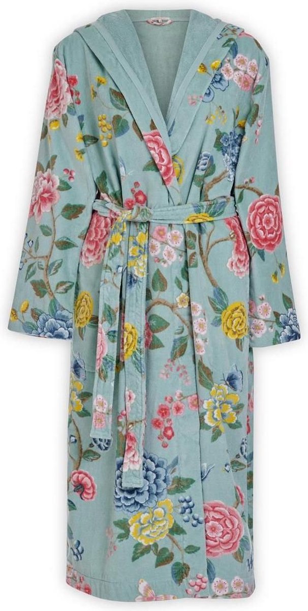 Pip studio good evening badjas - blauw - xl