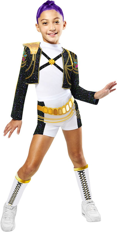 Rubies nl rubies – verkleedkleding – kostuum – kpop demon hunters rumi gold – kind - 11-13 jaar