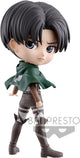 Bandai namco attack on titan levi figurine ver. b 14cm qposket