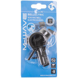 M-Wave Bel zwart 120dB elektrische fietsbel 420270 - afbeelding 1
