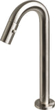 Plieger lupo 2.0 toiletkraan – opbouw fonteinkraan – verhoogd model – uitloop 20.0 cm – 10 jaar garantie – geborsteld chroom