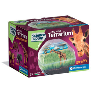 Clementoni wetenschap spel my wild terrarium - giraf