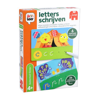 Ik leer jumbo letters schrijven educatief spel