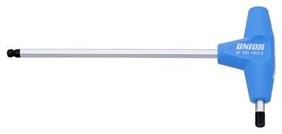 Unior t-inbussleutel 193hxs 4mm kogelkop