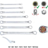 Ks tools doppelringschlüsselsatz rescuepower double combination spanne 7tlg. covered