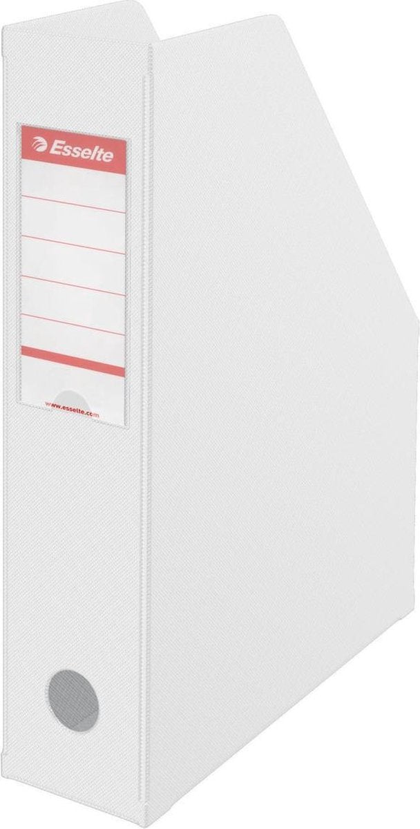 Esselte vivida tijdschriftencassette formaat a4 karton wit
