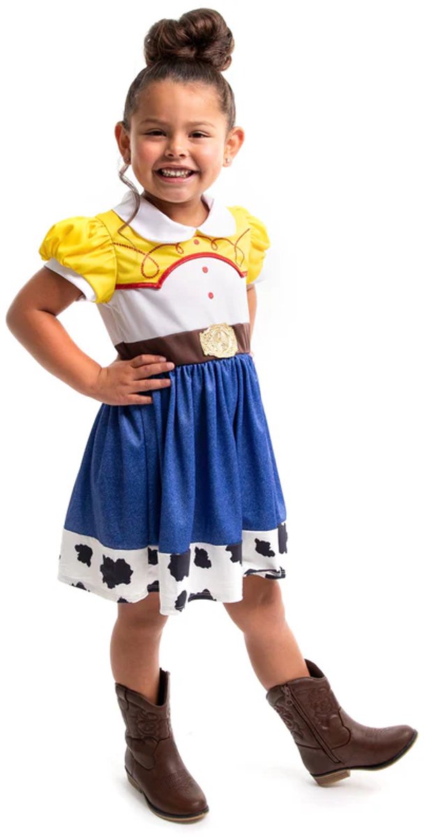 Little adventures - jessie toy story - cowgirl jurk – maat 98-104