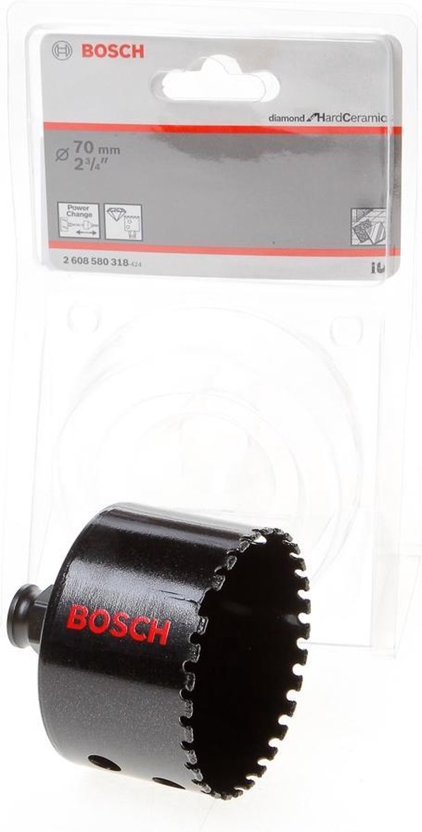 Bosch - diamantgatzaag diamond for hard ceramics 70 mm, 2 3 4